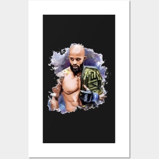 Demetrious Johnson is the real life "Mighty Mouse" Posters and Art